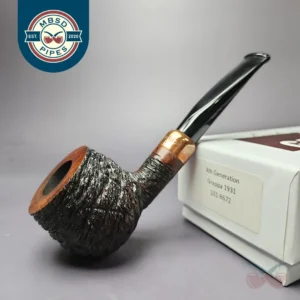 4th Generation (by Ascorti) Forza Grappa 1931 Rusticated Pot Estate Briar Pipe, Unsmoked