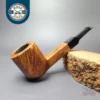 Savinelli Punto Oro Super 515 KS Smooth Foursquare Estate Briar Pipe, Italian Estates