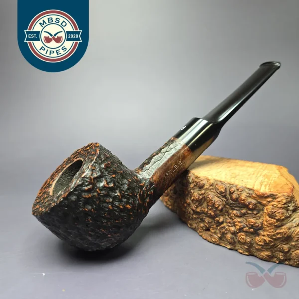 Astleys Rusticated Pot Estate Briar Pipe, English Estates