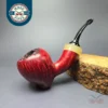 Jonas Rosengren Smooth Tipsy Acorn Sitter Estate Briar Pipe, Unsmoked