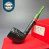 Savinelli 2025 Saint Nicholas 701 KS Rusticated Lovat Briar Pipe, 6mm, New