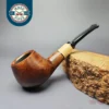 MBSD Briars by Piero Vitale Smooth Author w/ Boxwood Briar Pipe, New