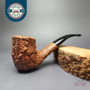 Savinelli Estella Rusticated Freehand Estate Briar Pipe, Italian Estates