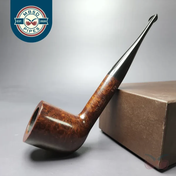 James Upshall Tilshead Group 5 Smooth Dublin Estate Briar Pipe, Unsmoked
