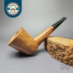 Todd Brugman dd Grade Smooth Dublin Sitter Estate Briar Pipe, Unsmoked