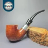 Kaywoodie Pre-1955 Super Grain Chesterfield Smooth Bent Billiard Estate Briar Pipe, American Estates