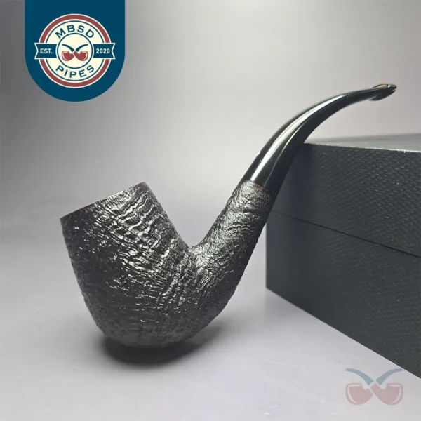 Dunhill 2010 Shell Briar ODA 840 XL Bent Billiard Estate Briar Pipe, Unsmoked