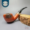 Vauen by Barontini 415 Partially Rusticated Dublin w/ Silver Estate Briar Pipe, Unsmoked