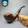 Vauen 6907 Smooth Dublin w/ Zebrawood Estate Briar Pipe, Unsmoked, 9mm