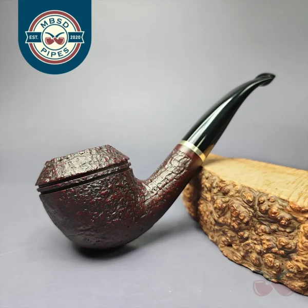 Vauen 5202 Sandblasted Rhodesian Estate Briar Pipe, Unsmoked, 9mm