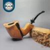 Nording Spiral Natural Smooth Freehand Estate Briar Pipe, Unsmoked