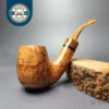 Nording B Giant Smooth Bent Billiard Estate Briar Pipe, Unsmoked