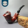 Nording Partially Rusticated Freehand Estate Briar Pipe, Unsmoked