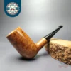 Algerian Briar France Smooth Stack Billiard Estate Briar Pipe, French Estates