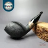 Peter Toth Black-blast Devil Anse Handmade Briar Pipe, New