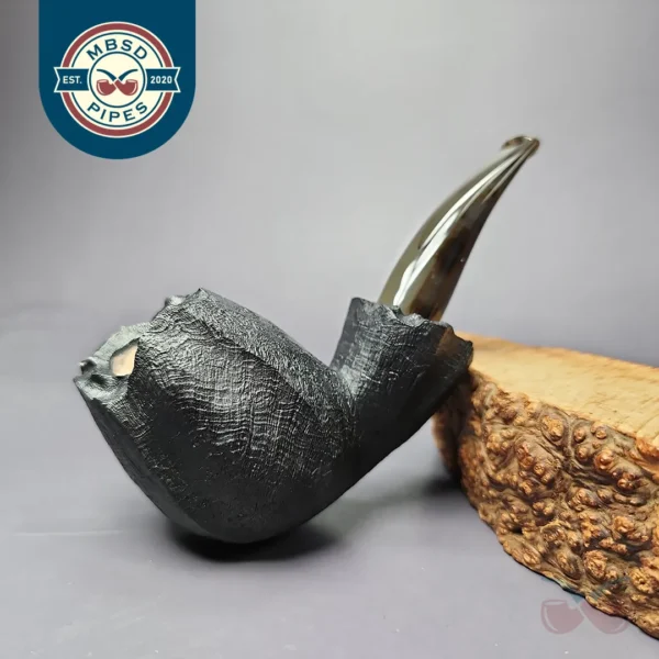 Petr Toth Black-blast Fluted Freehand Handmade Briar Pipe, New