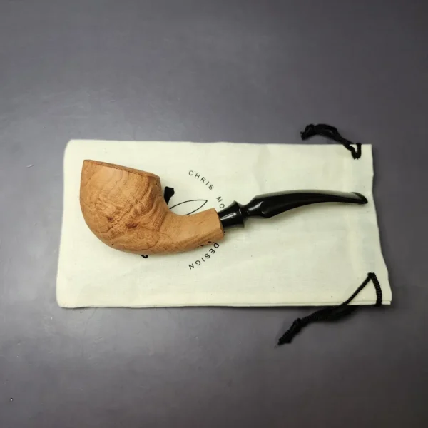 Morgan Bones Sandblasted Danish Dublin Briar Pipe, New - Image 2