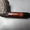 James Upshall Bark Group 6 Rusticated Dublin Estate Briar Pipe, Unsmoked - Image 2