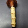 HS Studio Signature Grade Smooth Tomato w/ Bamboo Estate Briar Pipe, Unsmoked - Image 2