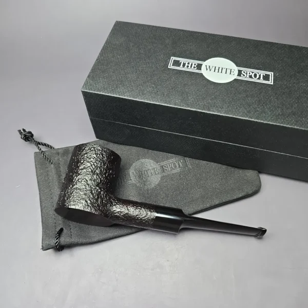 Dunhill 2023 Shell Briar 5222 Sandblasted Poker Estate Briar Pipe, Unsmoked - Image 2