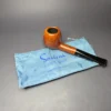 Sasieni Family Era Four Dot Natural Hurlingham Smooth Estate Briar Pipe, Unsmoked - Image 2