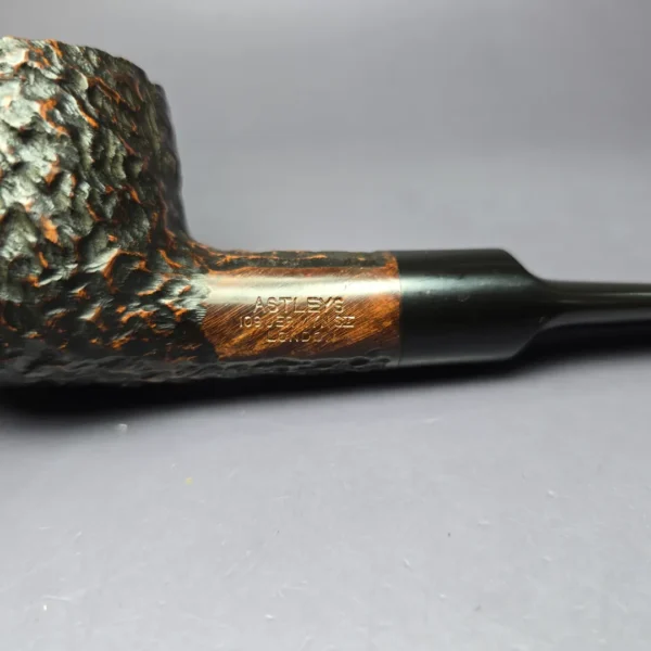 Astleys Rusticated Pot Estate Briar Pipe, English Estates - Image 2