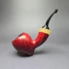 Jonas Rosengren Smooth Tipsy Acorn Sitter Estate Briar Pipe, Unsmoked - Image 2