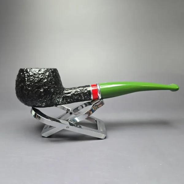 Savinelli 2025 Saint Nicholas 315 KS Rusticated Prince Briar Pipe, 6mm, New - Image 2