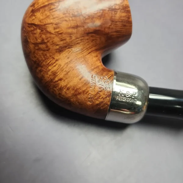 Peterson System Standard 312 Smooth Bent Billiard Estate Briar Pipe, Irish Estates - Image 2