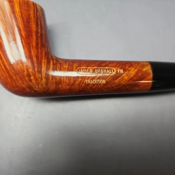 James Upshall Empire Tradition Magnum Smooth Yachtsman Estate Briar Pipe, Unsmoked - Image 2