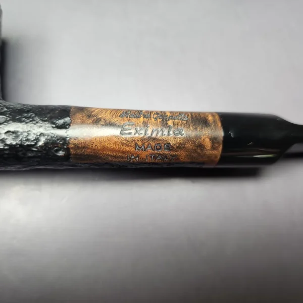 Mastro Geppetto Eximia Sandblasted Lovat Estate Briar Pipe, Italian Estates - Image 2