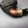 Don Carlos Melos 1 Note Partially Rusticated Pot Estate Briar Pipe, Italian Estates - Image 2