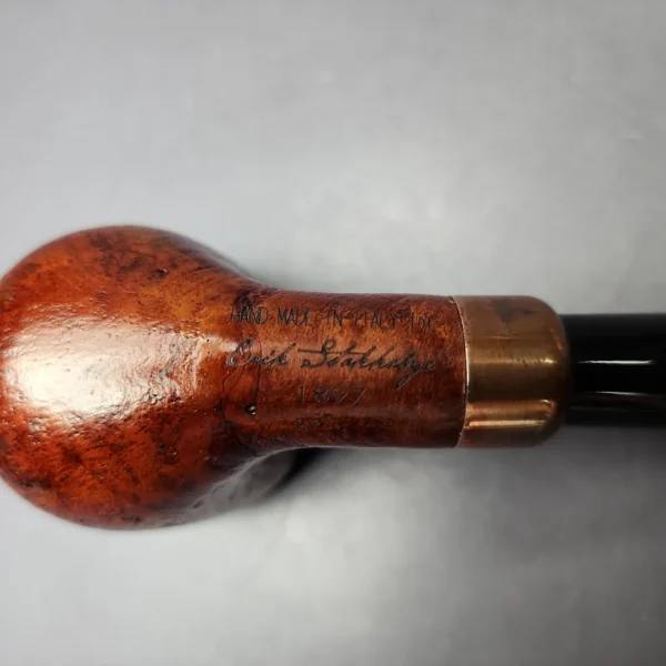 4th Generation (by Ascorti) Forza Nebbiolo 1897 Sandblasted Dublin Estate Briar Pipe, Unsmoked - Image 2