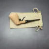 Pipe Tristan Natural Sandblasted Dublin Sitter Handmade Briar Pipe, New - Image 2