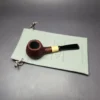 MBSD Briars by Piero Vitale Sandblasted Author w/ Boxwood Briar Pipe, New - Image 2