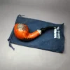 Vauen by Barontini 415 Partially Rusticated Dublin w/ Silver Estate Briar Pipe, Unsmoked - Image 2