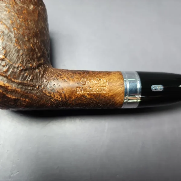 Chacom Maigret 1201 Sandblasted Large Billiard Estate Briar Pipe, Unsmoked - Image 2