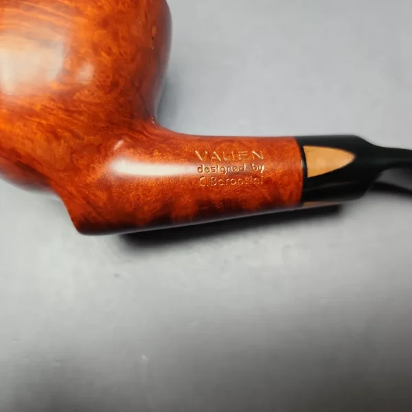 Vauen by Barontini 65 Smooth Footed Apple Estate Briar Pipe Unsmoked, 9mm - Image 2