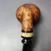 Nording Nose Warmer Smooth Apple w/ Tagua Nut Estate Briar Pipe, Unsmoked - Image 2