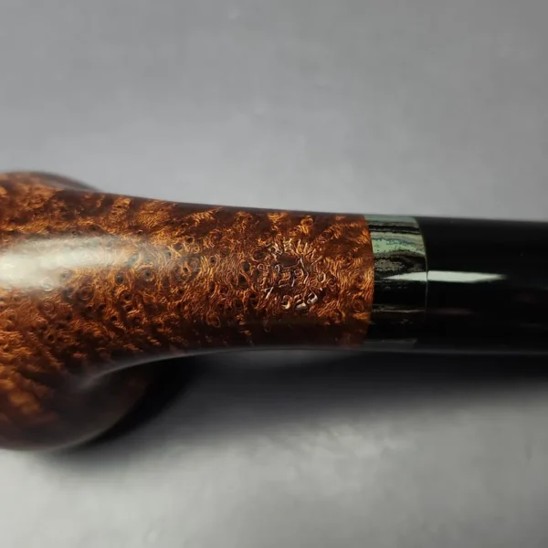 Sean Reum Smooth Acorn w/ Ebonite Handmade Briar Pipe, New - Image 7