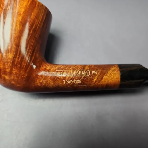 James Upshall Empire Tradition Magnum Smooth Dublin Estate Briar Pipe, Unsmoked - Image 2