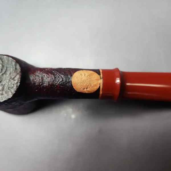 Sean Reum Contast Sandblasted Windshield Poker Handmade Briar Pipe, New - Image 2