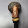 Nording Nosewarmer Partially Rusticated Apple Estate Briar Pipe, Unsmoked - Image 2