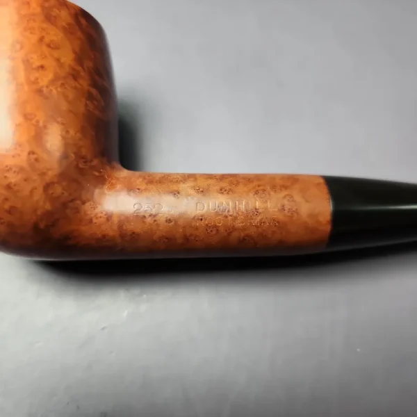 Dunhill 1964 Root Briar 252 (4) Smooth Billiard Estate Briar Pipe, English Estates - Image 2