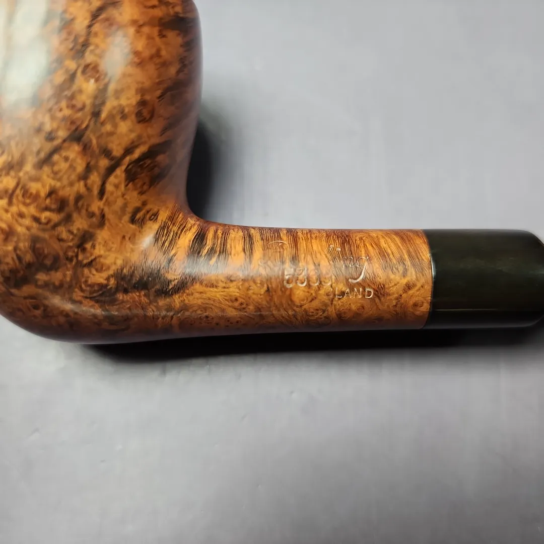 Barling 5399 Regency EXEL Smooth Acorn Estate Briar Pipe, English Estates - Image 2