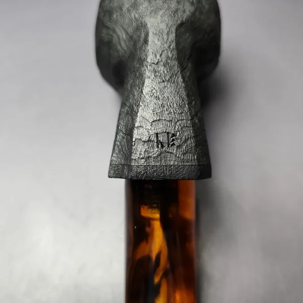 Peter Toth Flame-blast Faceted Freehand Handmade Briar Pipe, New - Image 2