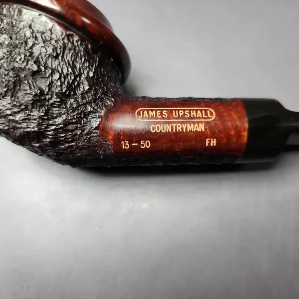 James Upshall Limited Edition Countryman Rhodesian Estate Briar Pipe, Unsmoked - Image 2