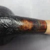 Nathan Armentrout Partially Sandblasted "Rad Davis Rhodesian" Handmade Briar Pipe, New - Image 3