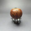 Robertson Pipes Contrast Sandblasted Tomato w/ Ivorite Handmade Briar Pipe, New - Image 3