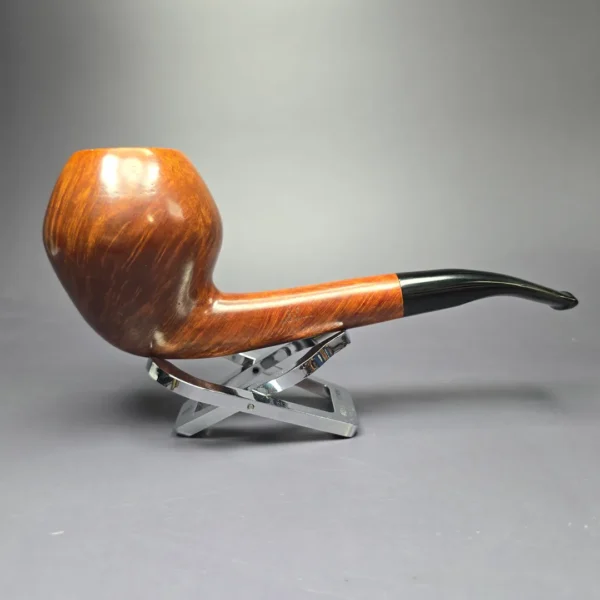 Joe Cortegiano Magnum Smooth Egg Estate Briar Pipe, American Estates - Image 3